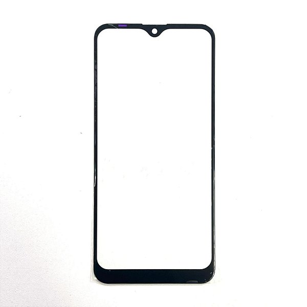 Vidro Lg K22 / K22+ Sem Cola Oca Preto