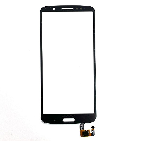 Vidro Motorola Moto G6 Plus ( Xt1926-8 ) Com Touch E Sem Cola Oca Preto