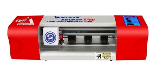 Máquina De Corte De Película Hydrogel Mechanic S760 + Kit Com 50 Películas 220V