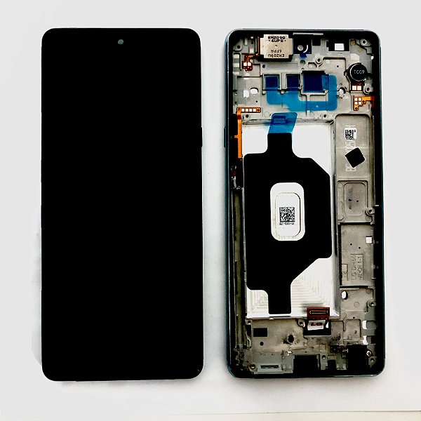 Frontal Completa Tela Touch Display Lcd Lg K71