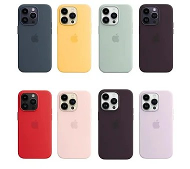 ** Kit ** Com 25 Capas Capinhas Case Aveludado Para Iphone 14 Pro