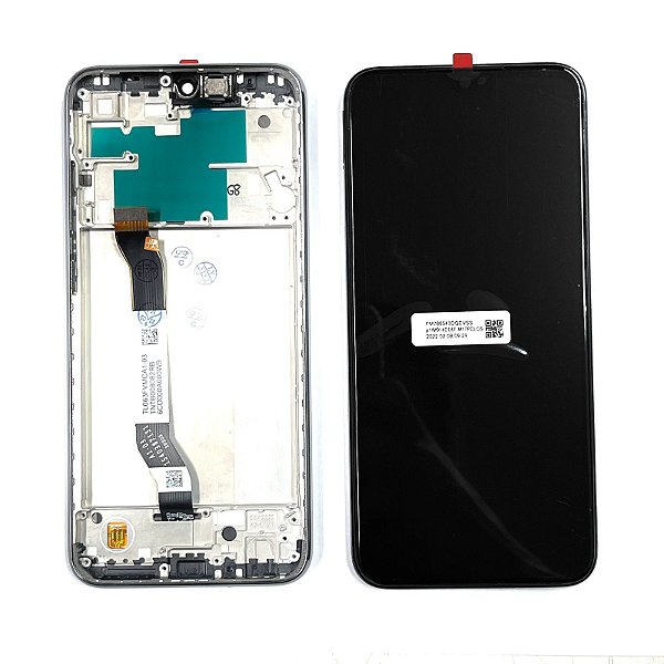 Frontal Completa Tela Touch Display Lcd Xiaomi Note 8 T Note 8T ** Com Aro **