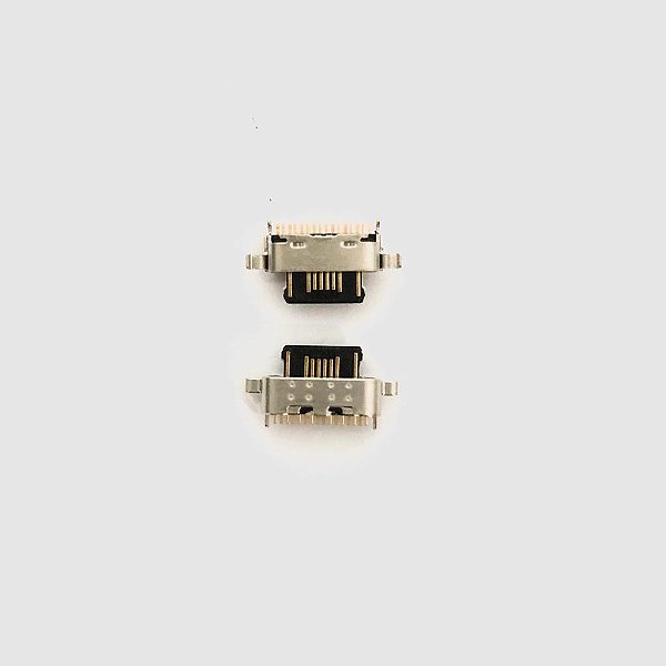 Kit com 4 Conector De Carga Motorola Moto G9 Play / G10 / G20 / G30