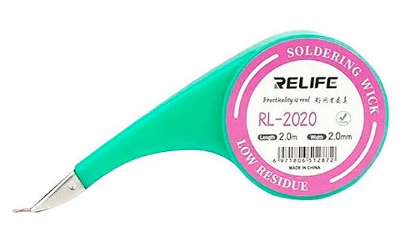 Malha Dessoldadora Profissional Rl-2020 Relife 2.0Mm Com 2M
