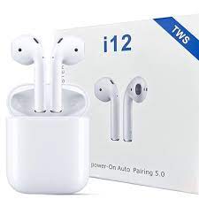 Fone de Ouvido Bluetooth i12 Touch TWS 5.0 Sem Fio