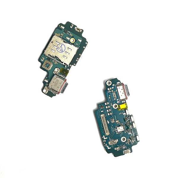 Flex Placa Conector Carga Samsung S22 Ultra