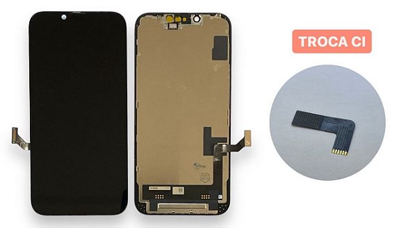 Frontal Completa Tela Touch Display Lcd Apple iPhone 14 ** Troca Ci **