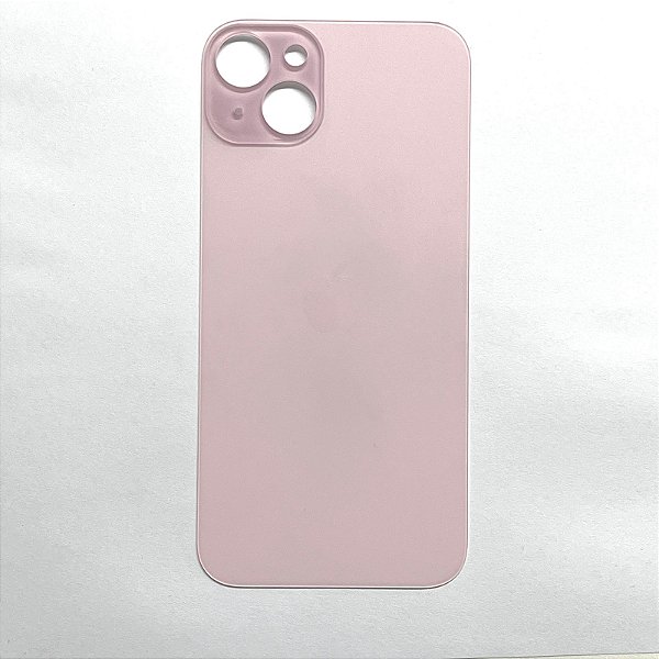 Tampa Traseira Vidro Apple iPhone 15 Plus / 15 Max ** Furo Maior **