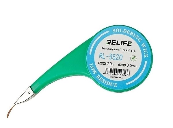 Malha Dessoldadora Profissional Rl-3520 Relife 3.5Mm Com 2M