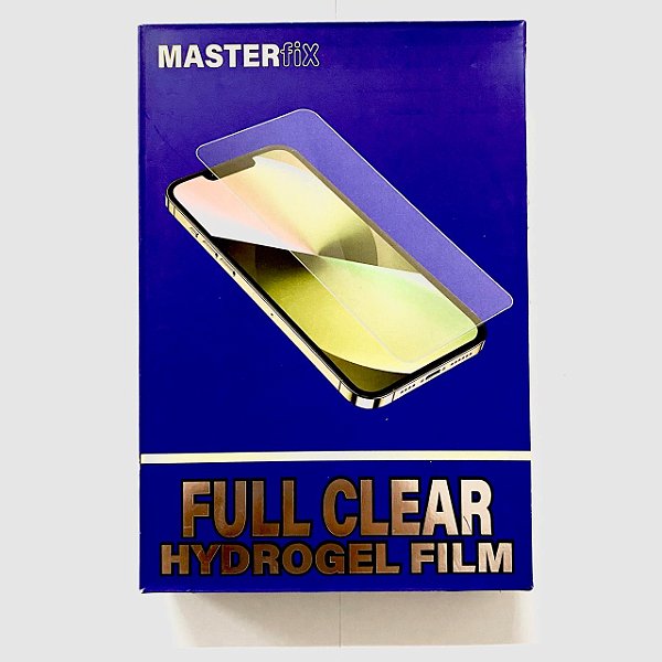 Película Hydrogel MASTERFIX Full Clear CX C/ 50 UND