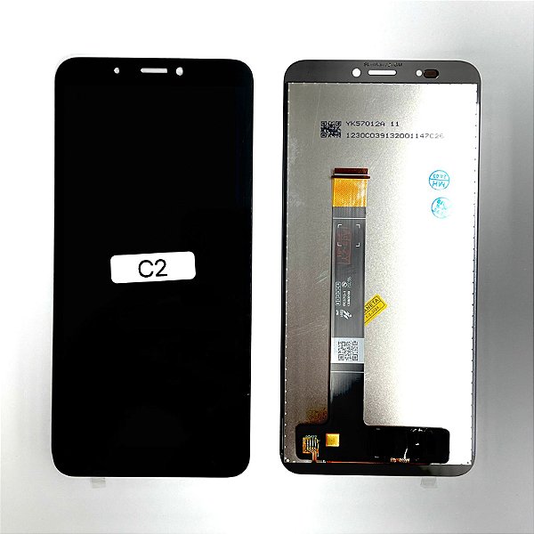 Frontal Completa Tela Touch Display Lcd Nokia C2