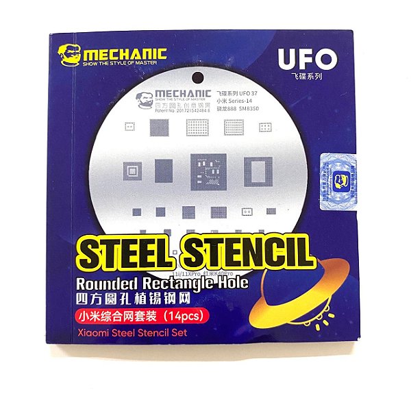 Kit Stencil Mechanic UFO Xiaomi ( 14pcs )