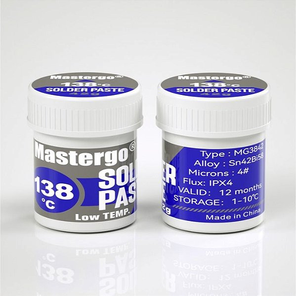 Solda em Pasta MasterGo 138 42g