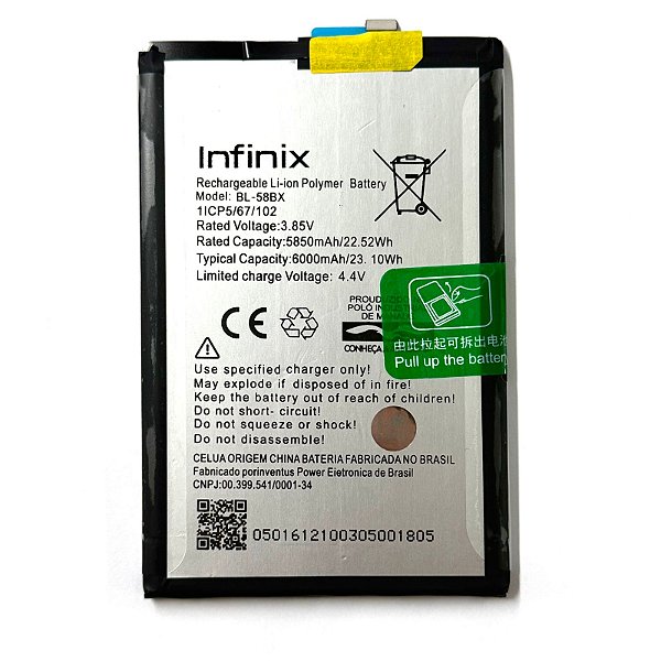 Bateria Infinix BL-58BX