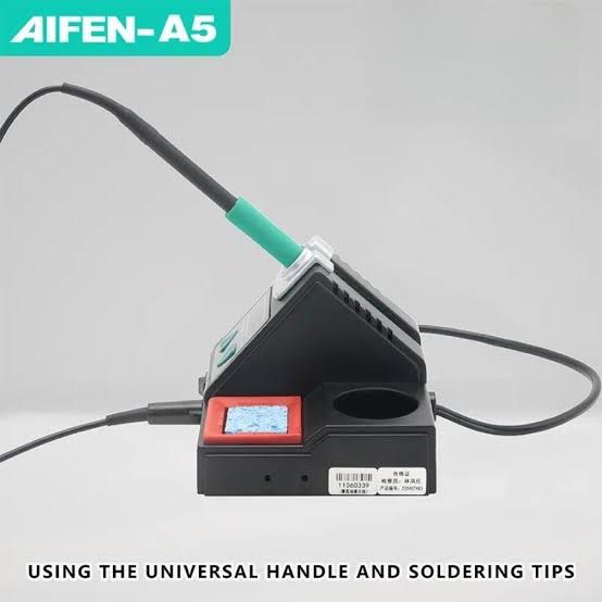 Estação de Ferro de Solda Profissional Aifen A5 Bivolt