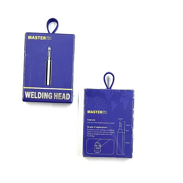 Ponta de Solda Bico Faca MasterFix