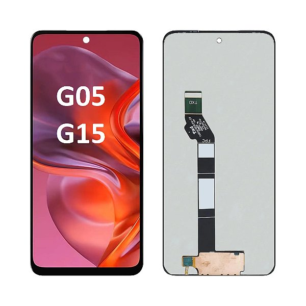 Frontal Completa Tela Touch Display LCD Motorola Moto G05 / Moto G15