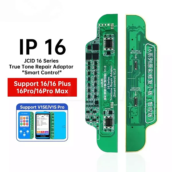 Placa para JCID V1SE / V1S PRO de TrueTone 16 Series ( iPhone 16 / 16 Plus / 16 Pro / 16 Pro Max )
