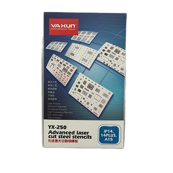 Stencil BGA Reballing Yaxun Apple iPhone 14 / iPhone 14 Plus A15