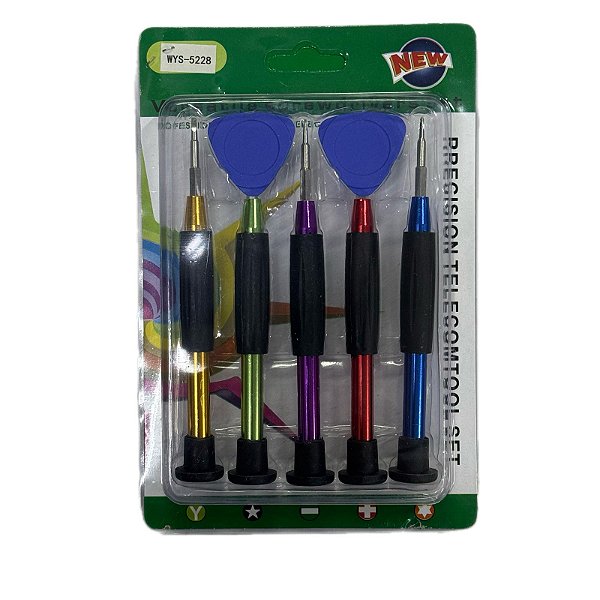 Kit de Chaves Ferramenta Manutenção Celular 7 em 1 Wys-5228