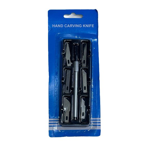 Kit de Bisturi Com 6 Lâminas 6 em 1