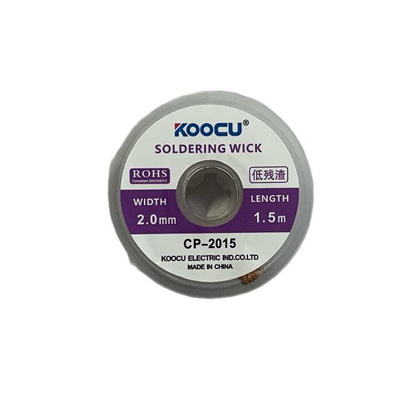 Malha Dessoldadora Koocu CP-2015 2.0mm 1.5m Premium