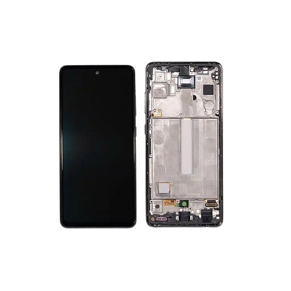 Frontal Completa Tela Touch Display LCD Samsung A52 / A52s Universal Tela Maior