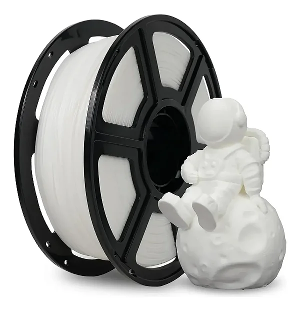Filamento FlashForge Impressora 3D PLA Lite Branco 1kg 1.75mm