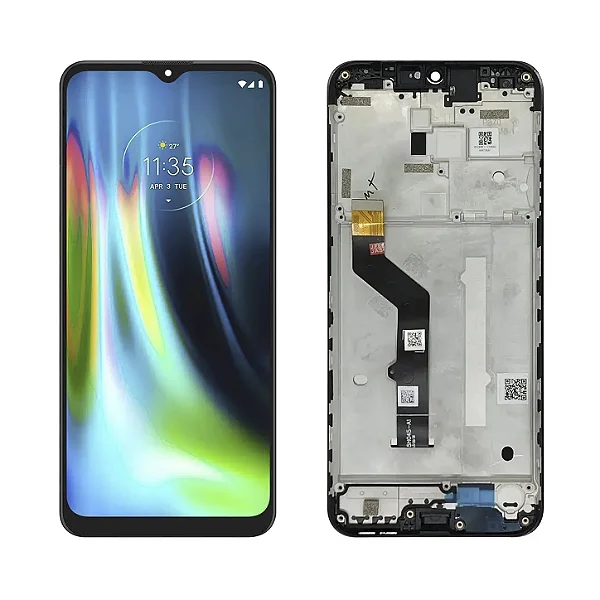 Frontal Completa Tela Touch Display Lcd Motorola Moto G9 Play / E7 Plus - Universal ** Com aro **