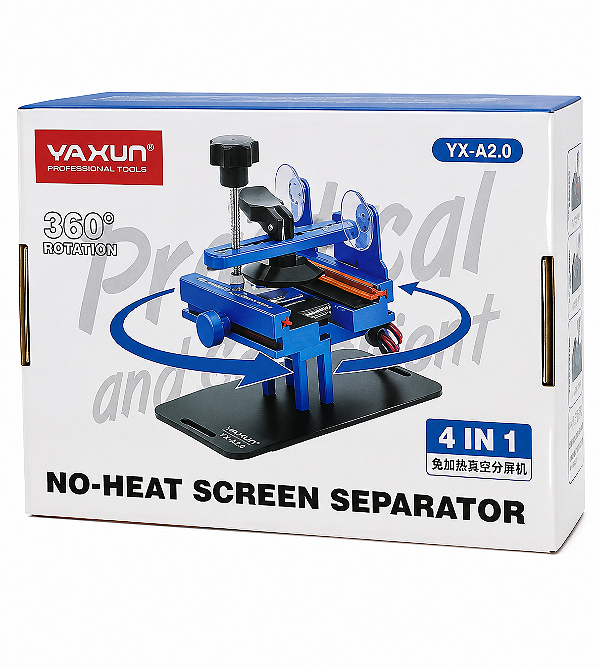 Suporte Separador de Tela Yaxun YX-A34 4 em 1 – Rotação 360°