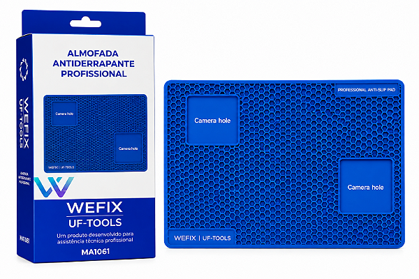 Manta Antiderrapante para Manutenção de Celular Aplicação de Película WEFIX MA1061