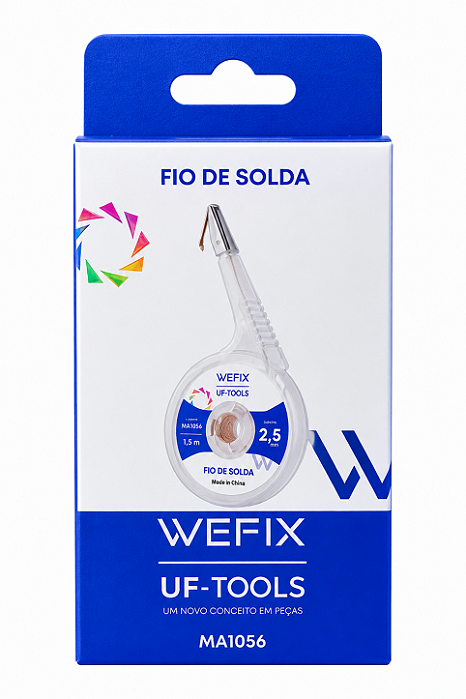 Malha Dessoldadora Profissional WEFIX MA1056 1,5m 2,5mm