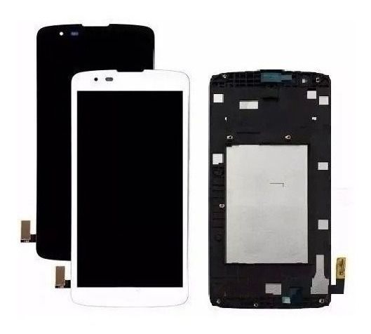 Frontal Completa Tela Touch Display Lcd Lg K8 K350