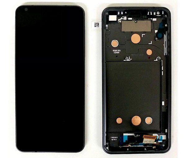 Frontal Completa Tela Touch Display Lcd Lg G6 H870