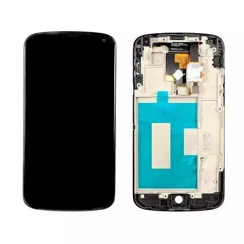 Frontal Completa Tela Touch Display Lcd Lg Nexus 4 E960