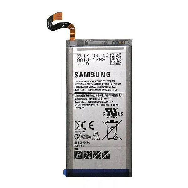 Bateria Samsung S8 G950 ( Eb-Bg950Abe ) - Smarts Parts