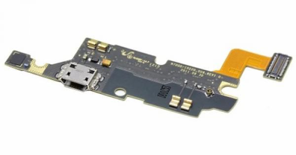 Flex Placa Conector De Carga Samsung Note N7000 ( I9220 )