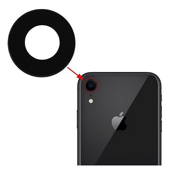 Lente Vidro Camera Traseira Apple Iphone Xr ( A1984 / A2105 / A2106 / A2107 / A2108 )