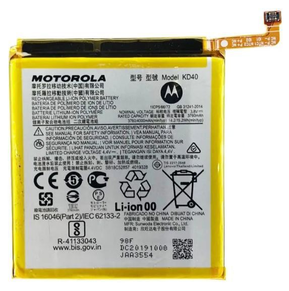 Bateria Motorola Moto G8 Plus ( Kd40 ) ( Xt2019 )