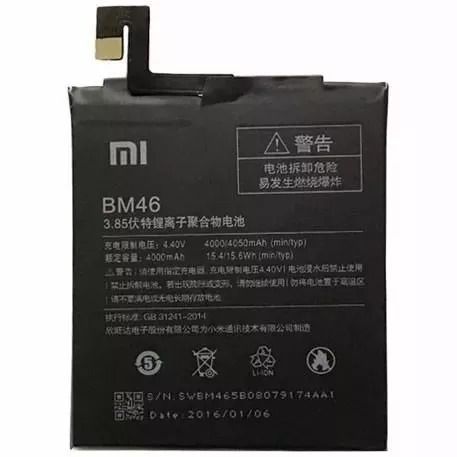 Bateria Xiaomi Redmi Note3 / Note 3 Pro ( Bm46 ) - Smarts Parts