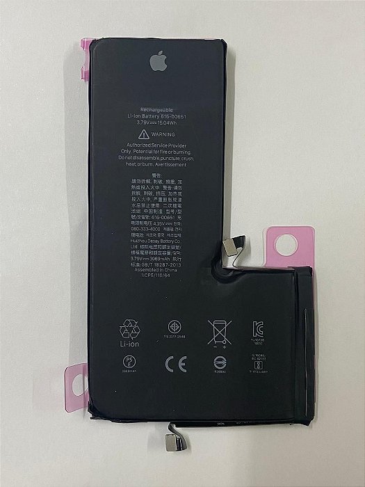Batería iPhone 11 Pro Max A2218, A2161, A2220 (OEM) (616-00653)