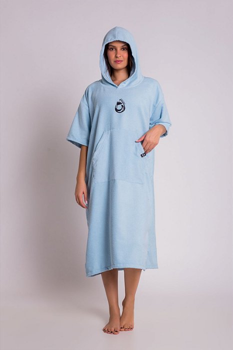Poncho Drop Wind Azul