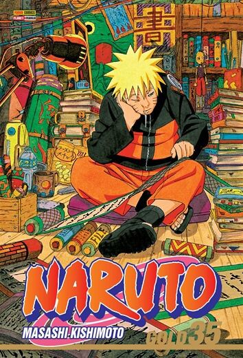 Mangá Naruto Gold Edição 35 - Panini Lacrado E Português