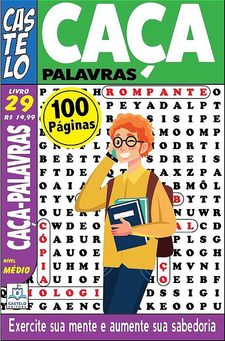 CAÇA PALAVRAS ONLINE PARA SUA DIVERSÃO.