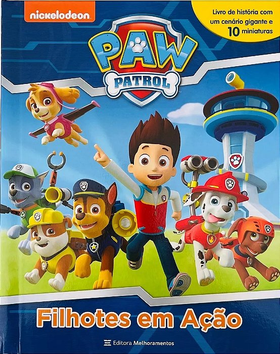 Livro Patrulha Canina - Filhotes em Ação