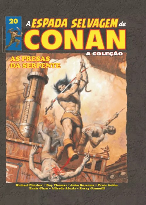 A Espada Selvagem de Conan: A Coleção -  Edição 20