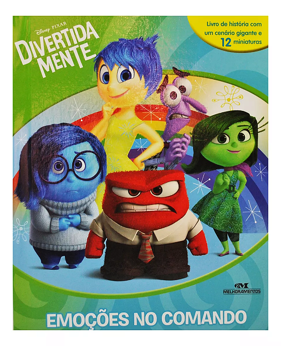 Livro Divertidamente - Emoções no Comando
