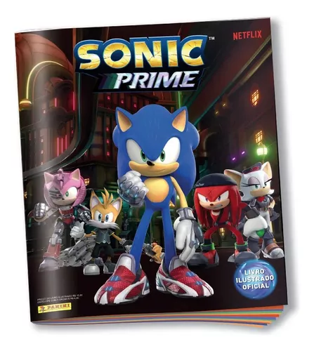 Sonic Prime - Álbum + 06 Envelopes (30 Cromos)