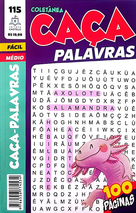 Caça-Palavras - Edição 115 (100 Páginas)