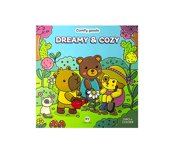 Livro De Colorir Dreamy & Cozy - Comfy Goods - Ciranda Cultural